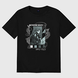Женская футболка оверсайз Jiyan - Wuthering Waves
