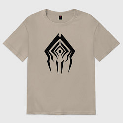 Женская футболка оверсайз Warframe Stalker