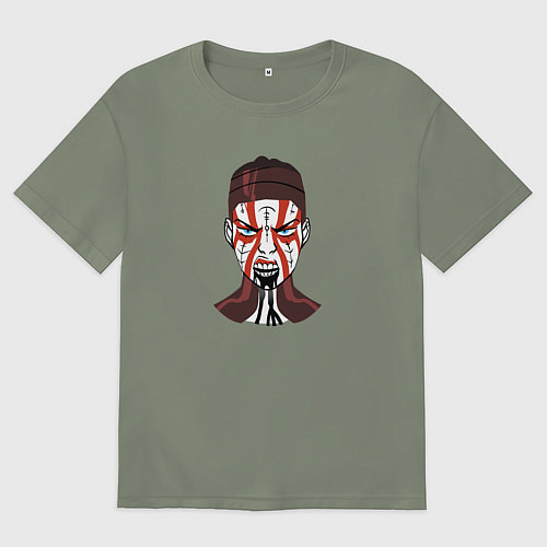 Женская футболка оверсайз Senua - Hellblade / Авокадо – фото 1