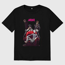 Женская футболка оверсайз Нана Осаки группа