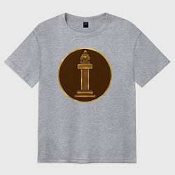 Футболка оверсайз женская Лахмиды из Total War: Attila, цвет: меланж