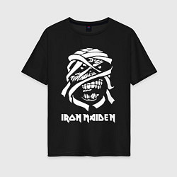 Женская футболка оверсайз Eddie Iron Maiden