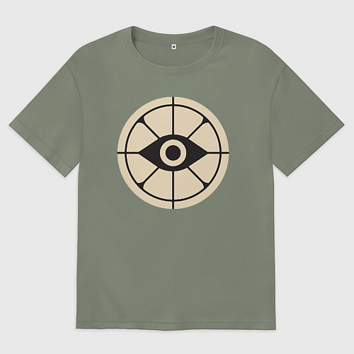 Женская футболка оверсайз Глаз в прицеле deadlock / Авокадо – фото 1