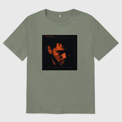 Женская футболка оверсайз The Weeknd Trilogy / Авокадо – фото 1