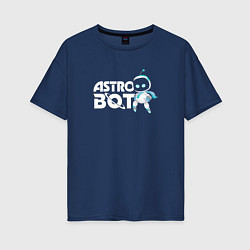 Женская футболка оверсайз Astro Bot - Mascot