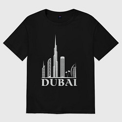 Женская футболка оверсайз City - Dubai