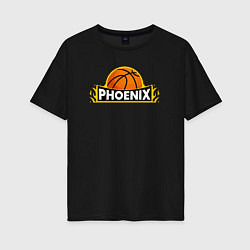 Женская футболка оверсайз Phoenix NBA