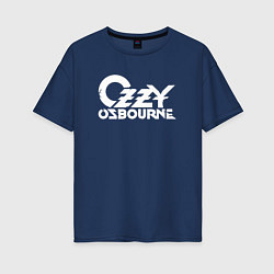 Женская футболка оверсайз Ozzy Osbourne - logo