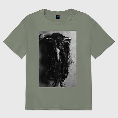 Женская футболка оверсайз Пила 8 / Авокадо – фото 1