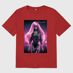 Женская футболка оверсайз Sexy Barbie - ai art