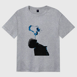 Женская футболка оверсайз Три дня дождя постер