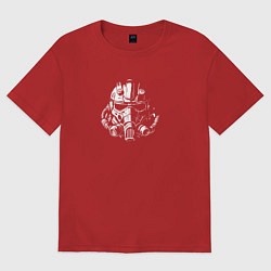 Женская футболка оверсайз Mens Fallout