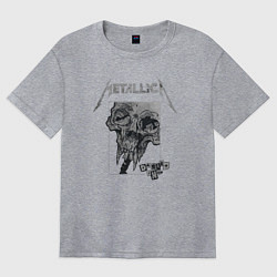Женская футболка оверсайз Metallica The Unforgiven
