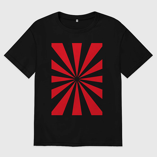 Женская футболка оверсайз Как у Князя / Черный – фото 1