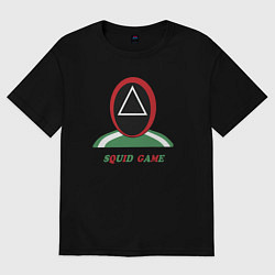 Женская футболка оверсайз Squid game lad