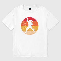 Женская футболка оверсайз Judo girl