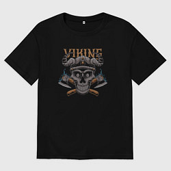 Женская футболка оверсайз Viking warrior