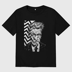 Женская футболка оверсайз Lynch Peaks