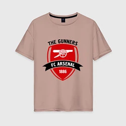 Женская футболка оверсайз FC Arsenal: The Gunners