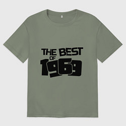 Женская футболка оверсайз The best of 1969