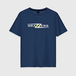 Женская футболка оверсайз Big Brazzers