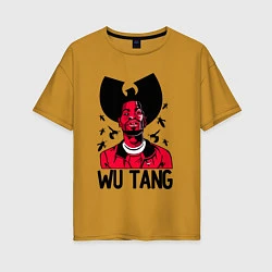 Женская футболка оверсайз Wu-Tang Insects