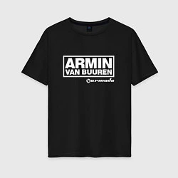 Женская футболка оверсайз Armin van Buuren