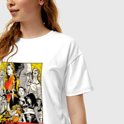 Футболка оверсайз женская Kill Bill Stories, цвет: белый — фото 2