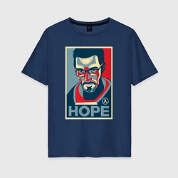 Женская футболка оверсайз Half-Life: Hope