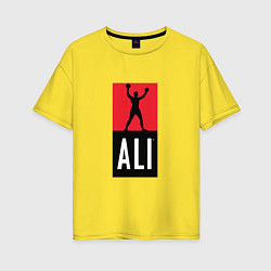 Женская футболка оверсайз Ali by boxcluber