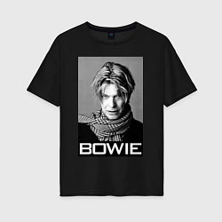 Женская футболка оверсайз Bowie Legend