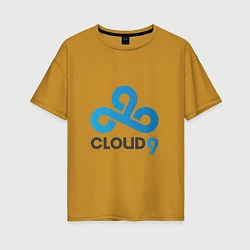 Женская футболка оверсайз Cloud9