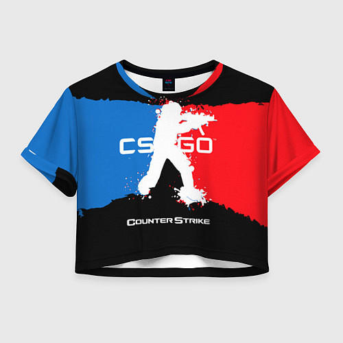 Женский топ CS:GO Colors / 3D-принт – фото 1