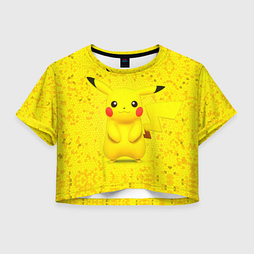 Женский топ Pikachu / 3D-принт – фото 1