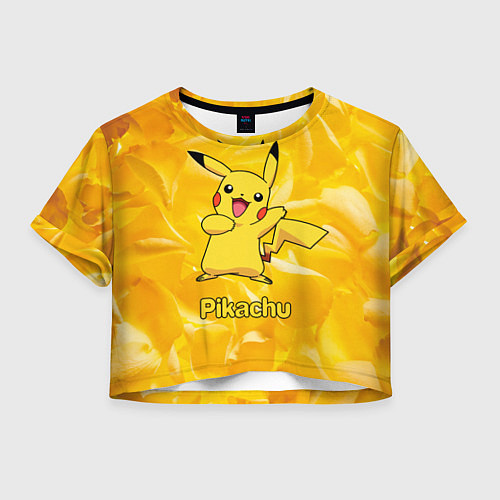 Женский топ Pikachu / 3D-принт – фото 1