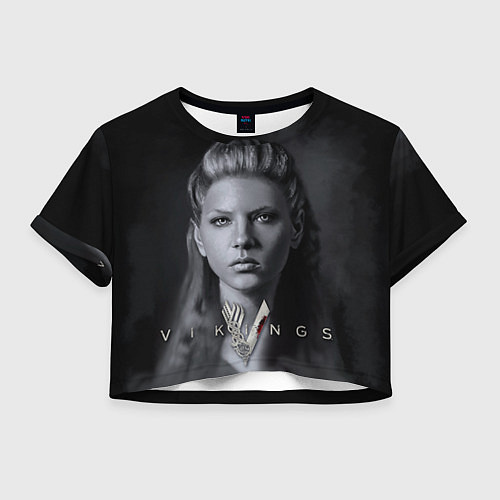 Женский топ Vikings: Ladgerda / 3D-принт – фото 1