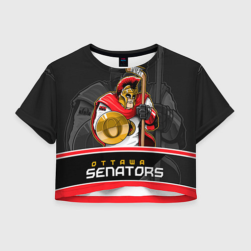 Женский топ Ottawa Senators / 3D-принт – фото 1