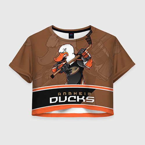 Женский топ Anaheim Ducks / 3D-принт – фото 1