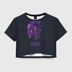 Женский топ Stranger Things: Purple