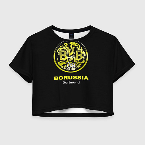 Женский топ Borussia Dortmund / 3D-принт – фото 1