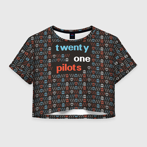 Женский топ Twenty One Pilots / 3D-принт – фото 1