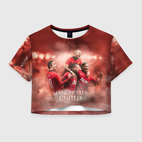 Женский топ Manchester United / 3D-принт – фото 1