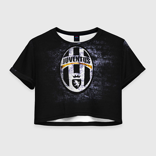 Женский топ Juventus: shadows / 3D-принт – фото 1