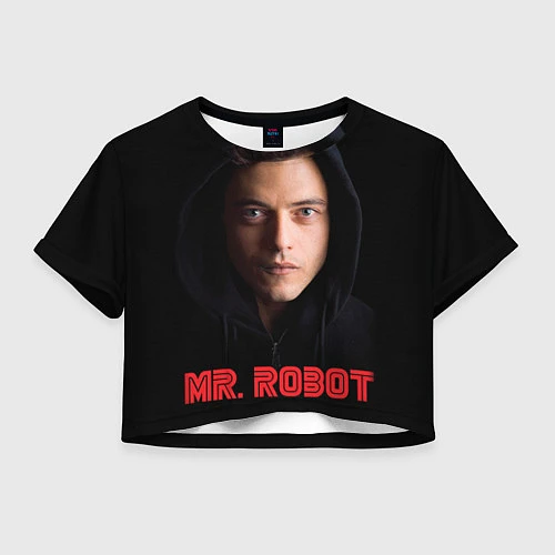 Женский топ Mr. Robot / 3D-принт – фото 1