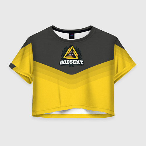 Женский топ Godsent Uniform / 3D-принт – фото 1