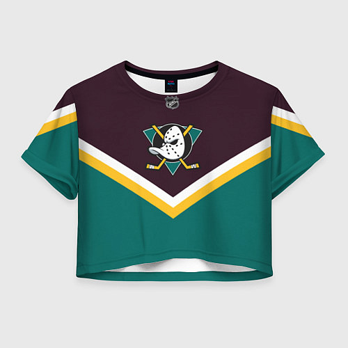 Женский топ NHL: Anaheim Ducks / 3D-принт – фото 1