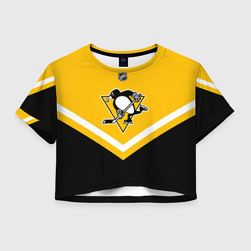 Женский топ NHL: Pittsburgh Penguins / 3D-принт – фото 1