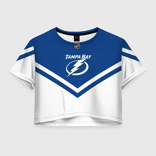 Женский топ NHL: Tampa Bay Lightning / 3D-принт – фото 1