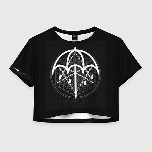 Женский топ BMTH: Rain Symbol / 3D-принт – фото 1