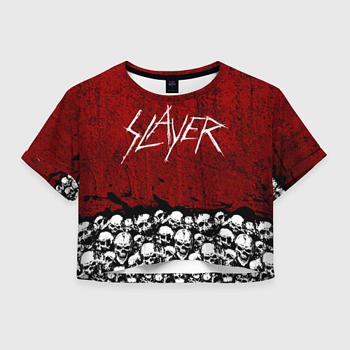 Женский топ Slayer Red / 3D-принт – фото 1